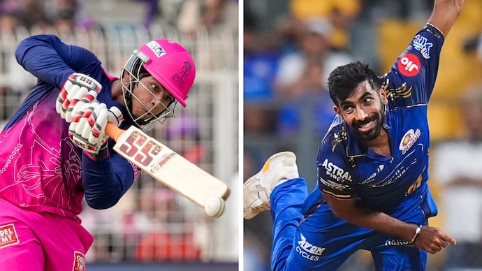 Vaibhav Sooryavanshi, Jasprit Bumrah Vaibhav Sooryavanshi, Jasprit Bumrah