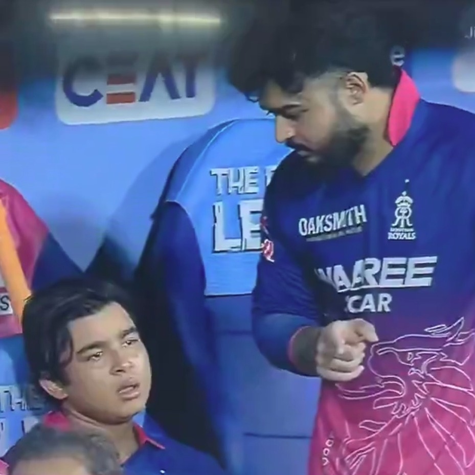 Riyan Parag's chat with Vaibhav Sooryavanshi after 96 vs GT goes viral