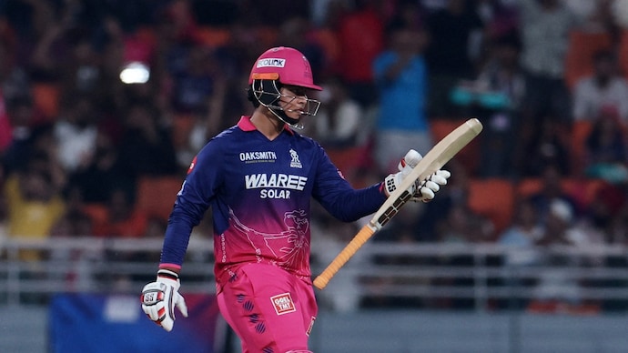 Vaibhav Sooryavanshi eclipses Chris Gayle, sets new IPL record for most sixes in a season (Reuters Photo) Vaibhav Sooryavanshi