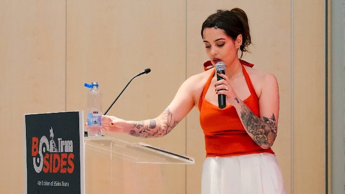Valentina Palmiotti, better known online as “Chompie,” is one of the best-known ethical hackers in the cybersecurity world. (Photo: X/@chompie1337)