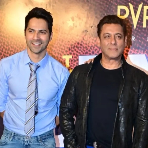Ek aur gaana utha liya: Salman leaves Varun red-faced with Chunari Chunari joke