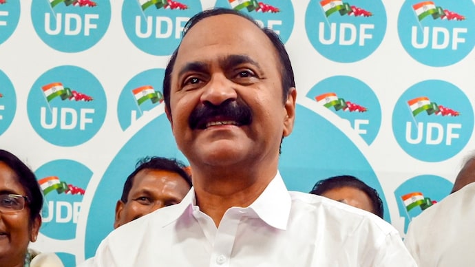Congress leader VD Satheesan will be the next Chief Minister of Kerala. (PTI photo) Congress leader VD Satheesan will be the next Chief Minister of Kerala. (PTI photo)
