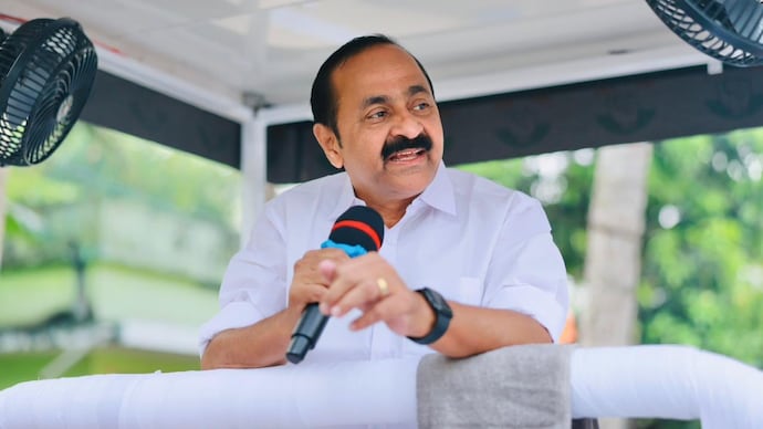 VD Satheesan unveiled the 21-member Cabinet and said the full UDF ministry would take oath at 10 am on Monday. VD Satheesan.