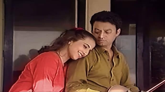 Vidya Balan (left) and Irrfan (right) in The Last Tenant. (Credits: Instagram/Balvidya) Vidya Balan gets emotional after watching her act with Irrfan in 25 year old film The Last Tenant