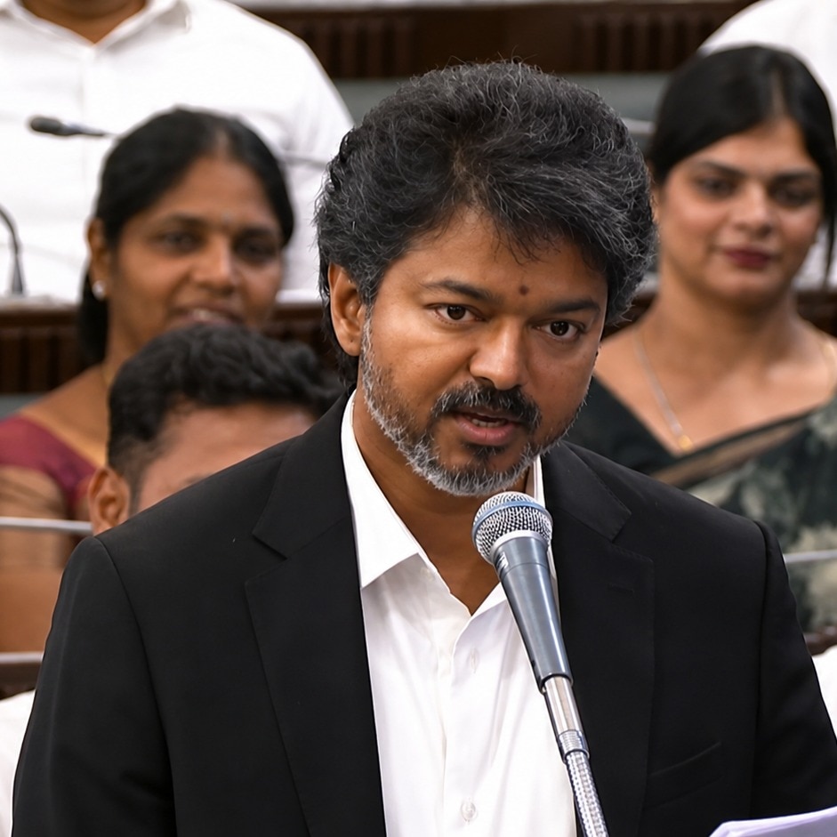 Vijay invokes Lincoln in Tamil Nadu Assembly, urges respect for small parties