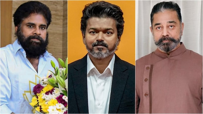 Pawan Kalyan (left) and Kamal Haasan (right) wish Vijay. (Credits: PTI, @ikamalhaasan) Vijay became the Chief Minister of Tamil Nadu