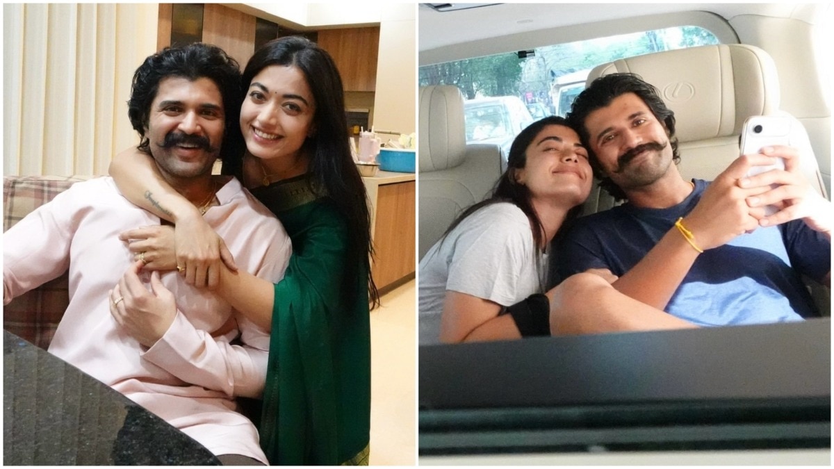 Rashmika Mandanna posts unseen moments from Vijay Deverakonda's birthday