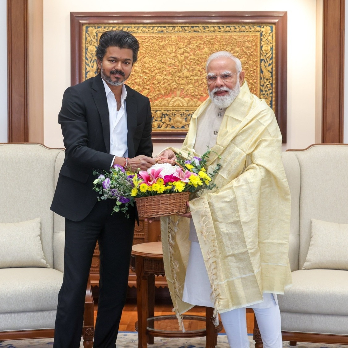 Tamil Nadu CM Vijay meets PM Modi in Delhi after 12 years, talks last 25 minutes