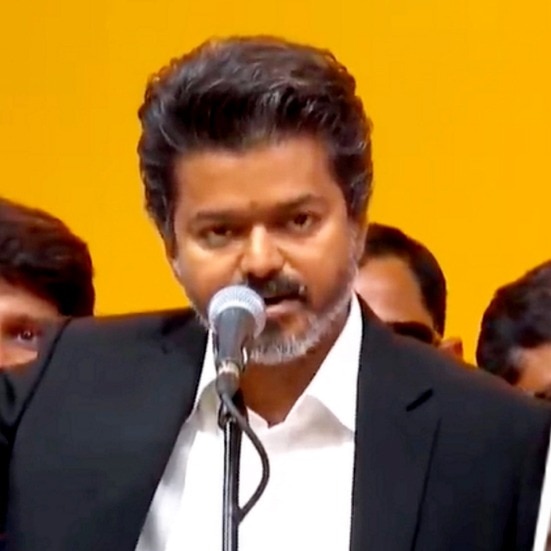 Vijay pays tribute to LTTE chief Prabhakaran, vows solidarity with Lankan Tamils