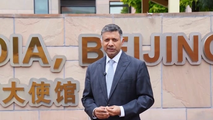 Doraiswami previously worked as India's High Commissioner to London. (X/@EOIBeijing)