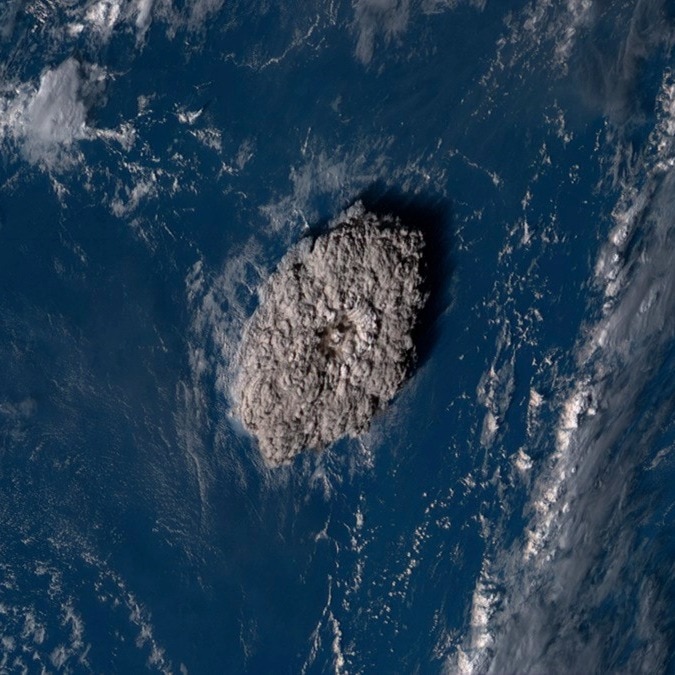 Violent Tonga volcano eruption polluted the sky. Then cleaned it too