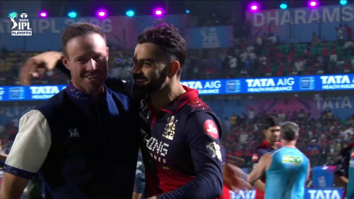 IPL 2026: Virat Kohli, de Villiers share nostalgic hug after RCB charge into finals of IPL
