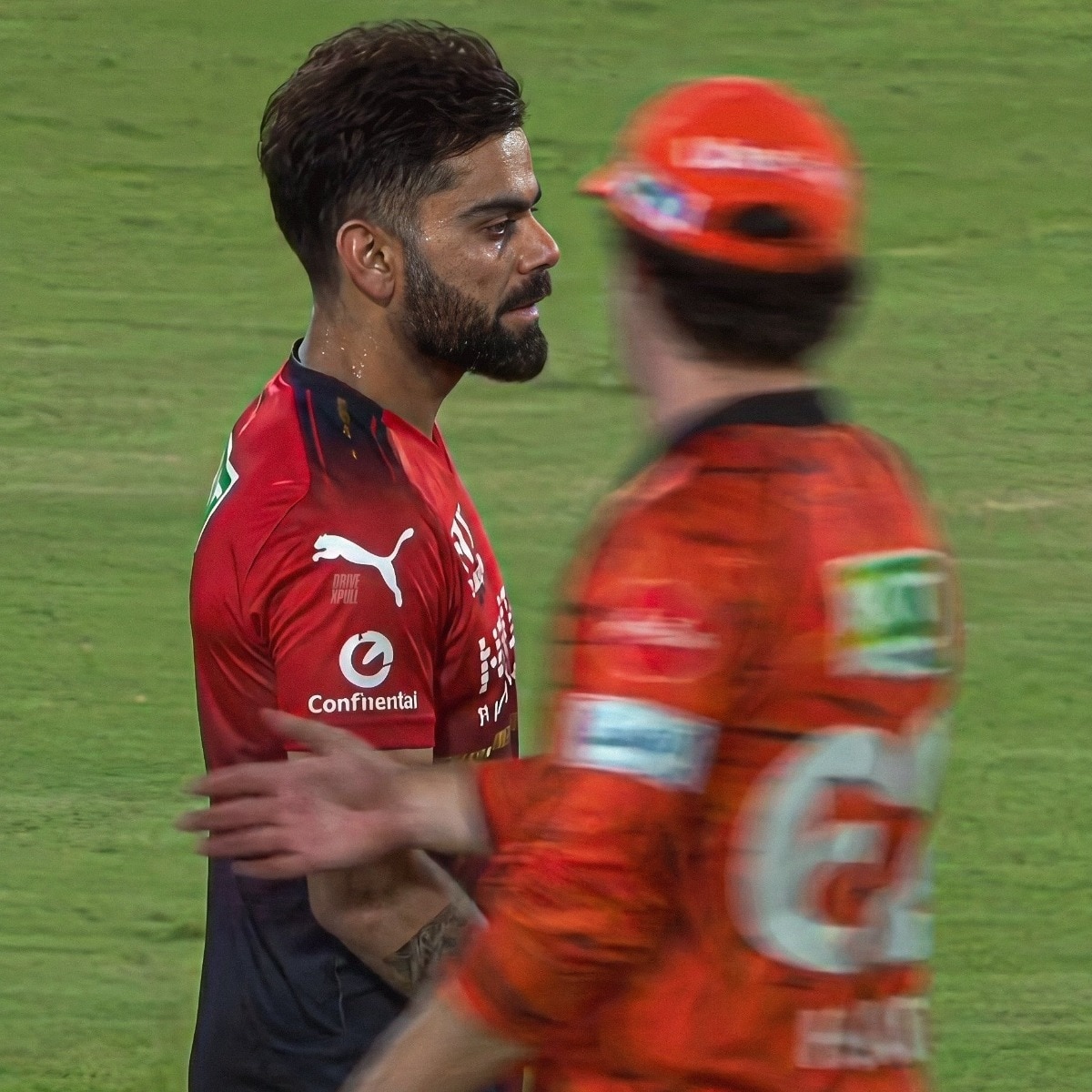 Virat Kohli brings Australian-style fire in fiery Travis Head exchange