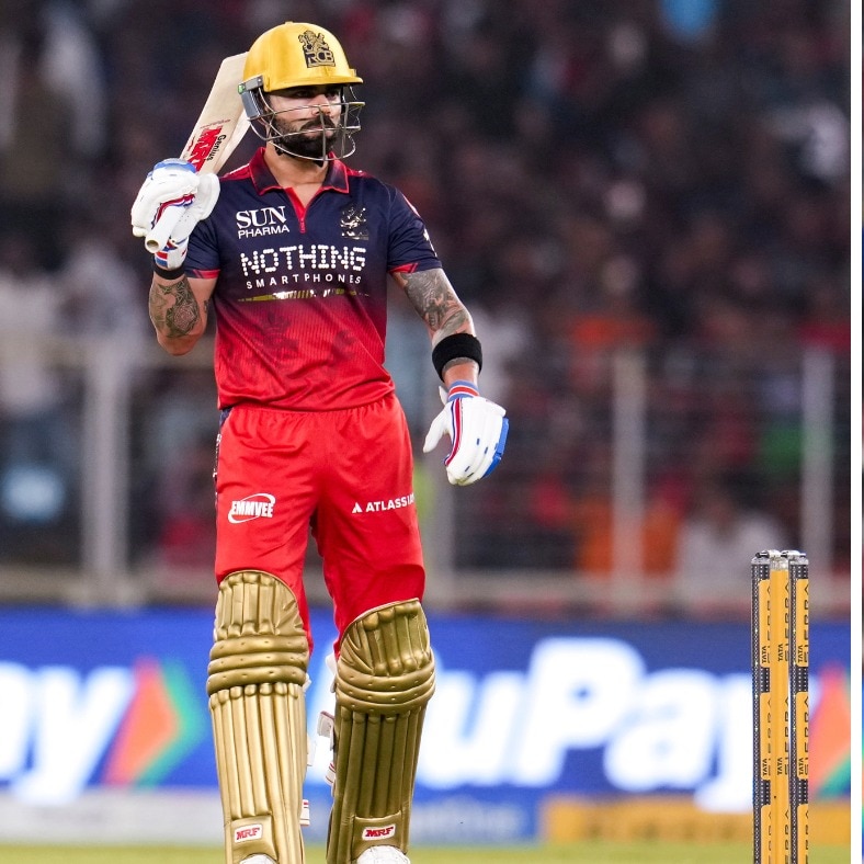 IPL Play of the Day: Kohli, Rabada go blow for blow in Ahmedabad's main event