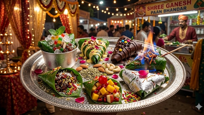 The traditional paan is being recast in chocolate, fire, ice, fruit and kulfi flavours.