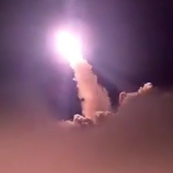 Watch: Moment when Iran launched missiles at US base in Kuwait as attacks resume