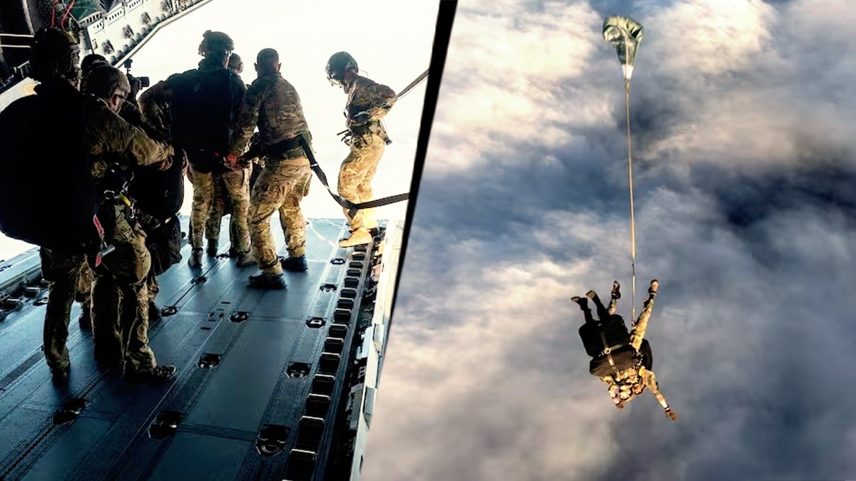 Watch: UK Army's 'daring' parachute op aids hantavirus patient on remote island