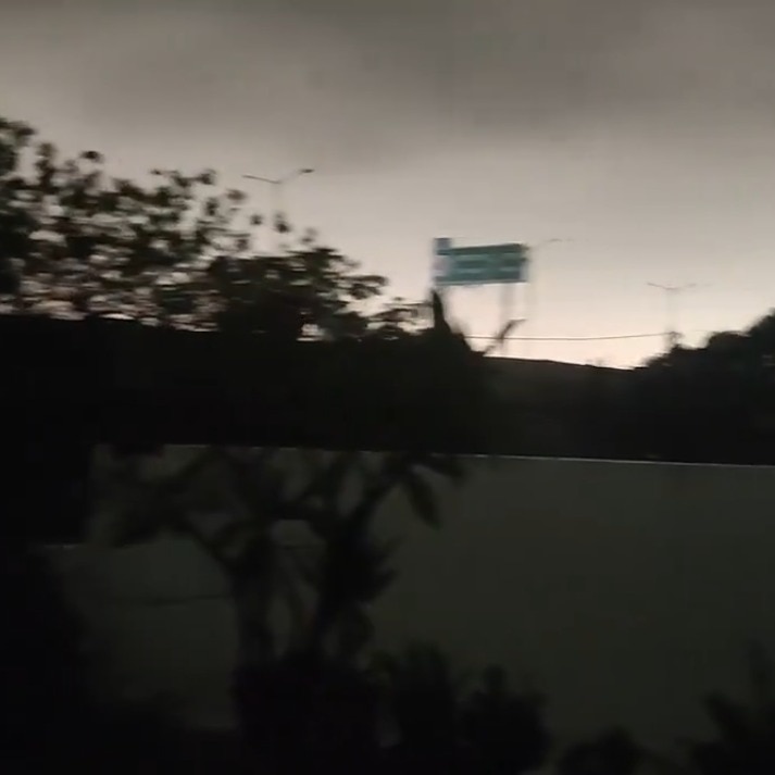Watch: UP goes dark as heavy clouds turn day into night