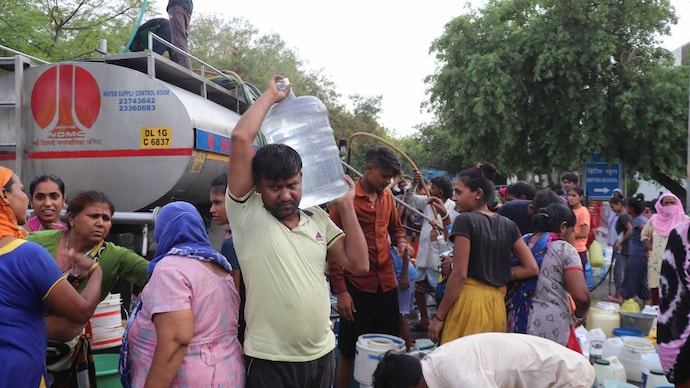 Water crisis Delhi