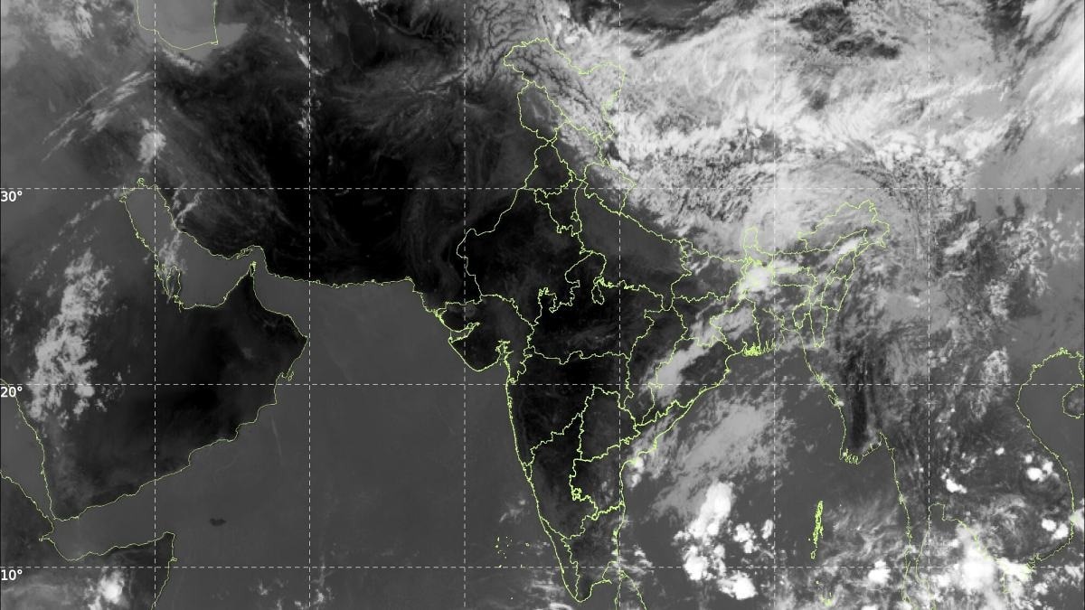 Satellite images show clouds moving away from India. Will it rain again?