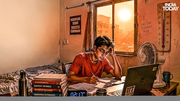 Cracking IIT was hard. Surviving the hostel heat without AC is harder Cracking IIT was hard. Surviving the hostel heat without AC is harder