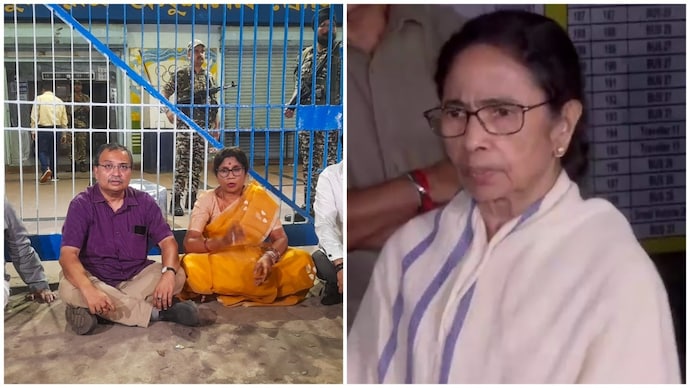 Tampering claim, chaos, Mamata Banerjee guards strongroom: TMC vs BJP in Kolkata West Bengal assembly polls