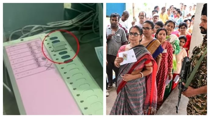 Repolling was necessitated following reports of EVM tampering at a number of polling booths on April 29. West Bengal elections
