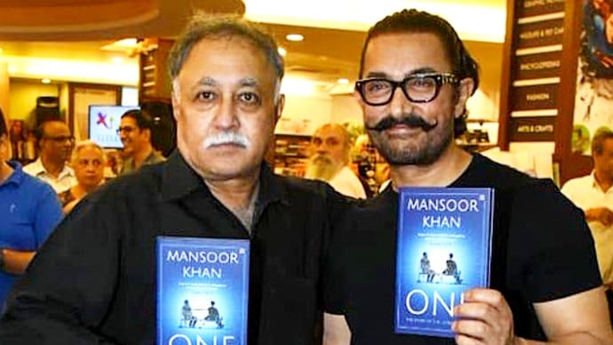 Aamir Khan (right) with cousin Mansoor Khan (left) - Photo: ANI What if I die?: Aamir Khan is haunted by the fear of plane crash, always writes notes to cousin Mansoor