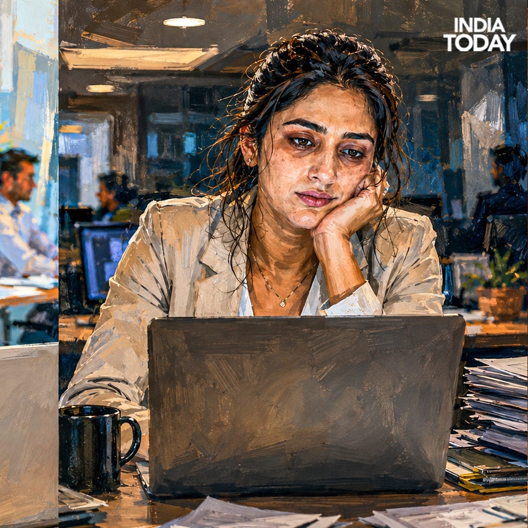 Your job making you look tired and dull? Blame it on office air