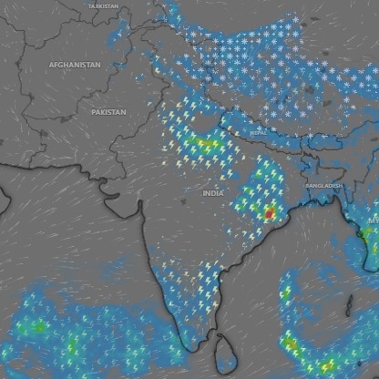 Rain today? Satellite images reveal what's bubbling in the sky