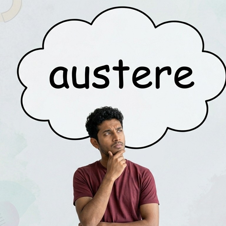 Word of the day: What 'austere' means and how to use it right