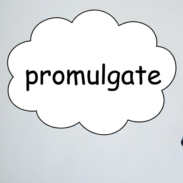 Word of the day: What 'promulgate' means and how to use it right