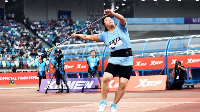 Yan Ziyi stuns athletics world with second-best women’s javelin throw. Courtesy: Wanda Diamond League Yan Ziyi