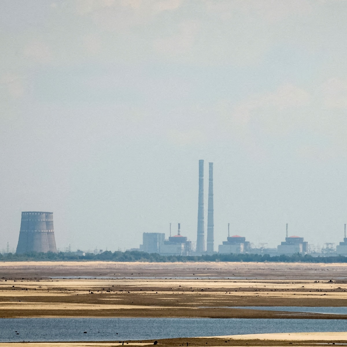 Russia says Ukrainian drone hit Zaporizhzhia nuclear plant, Kyiv denies claim