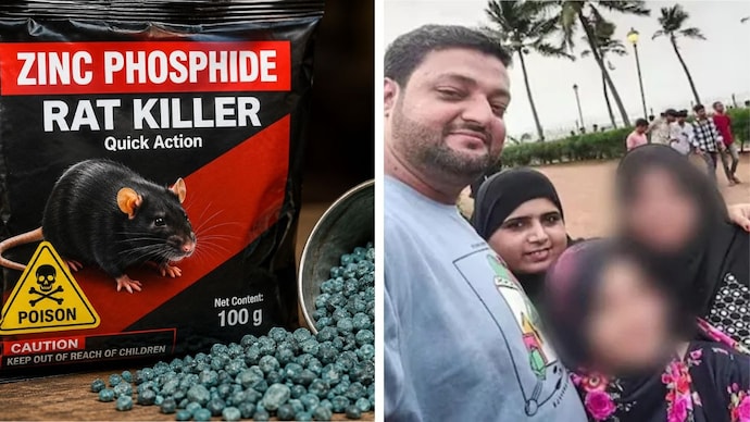 Zinc phosphide is a dark grey powder found in rat poison packets sold across India. Forensic experts confirmed on May 7 that it killed a family of four in Mumbai's Pydhonie area. (File Photo)