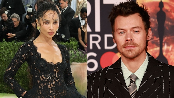 Zoe Kravitz and Harry Styles are reportedly engaged. (Credit: Reuters) zoe kravitz and harry styles