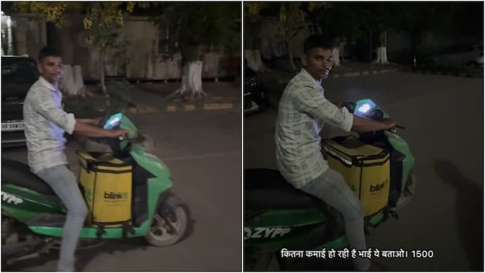 Zypp founder shared a feel-good video showing a rider's happy journey from being unemployed to earning Rs 1500 per day. (Photo: Instagram) zypp