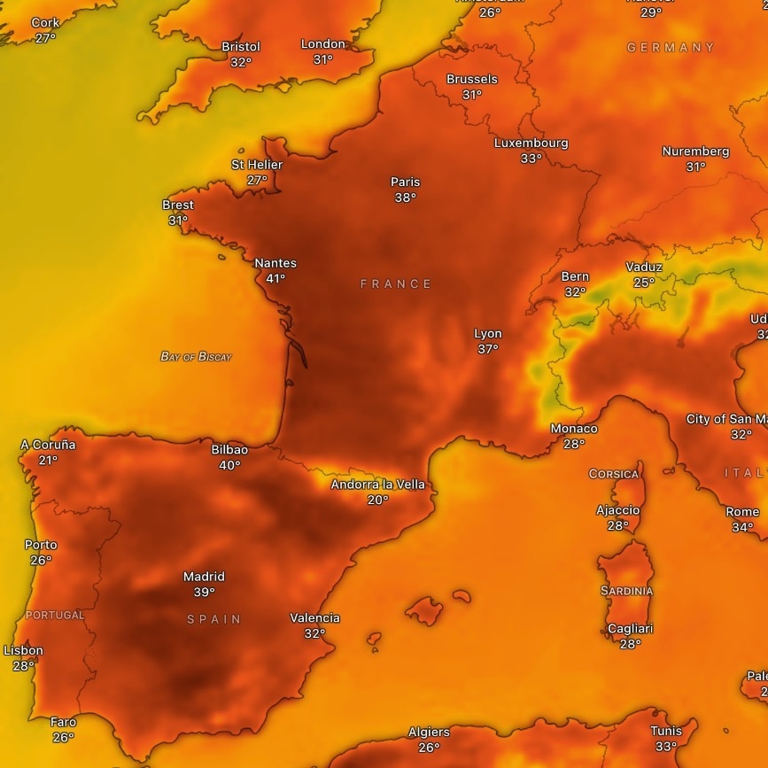 Europe’s heatwave sparks an AC rush, search trends and Meta ads suggest