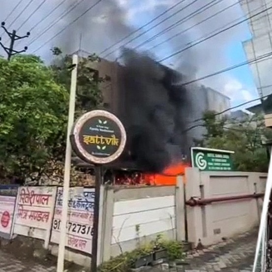 20 rescued as fire engulfs Indore EV showroom, several vehicles gutted