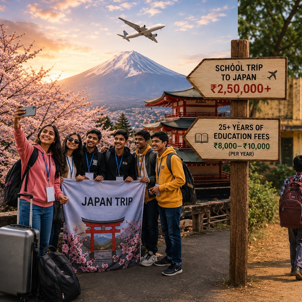 A Class 8 Japan trip costs more than 25 years of schooling at a Kendriya Vidyalaya