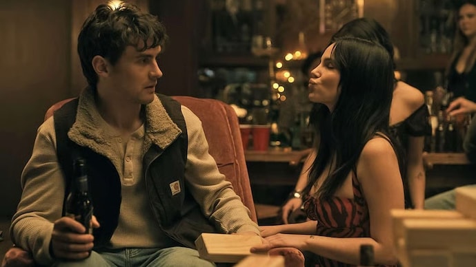 A scene from Curry Barker's sleeper hit Obsession (2026). A scene from Obsession