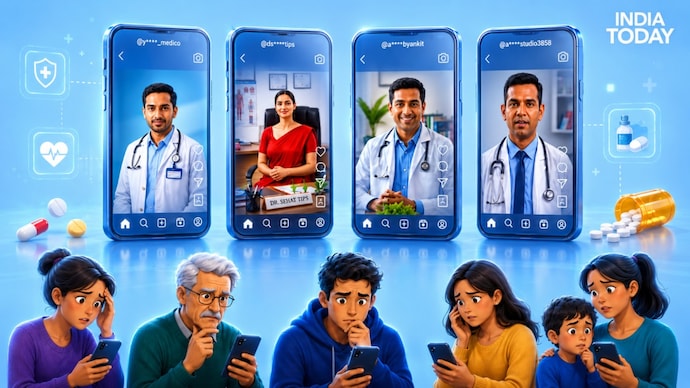 At least two dozen fake ‘doctors’ and influencers on Instagram are spreading health misinformation, India Today found. (Representative image generated with AI)