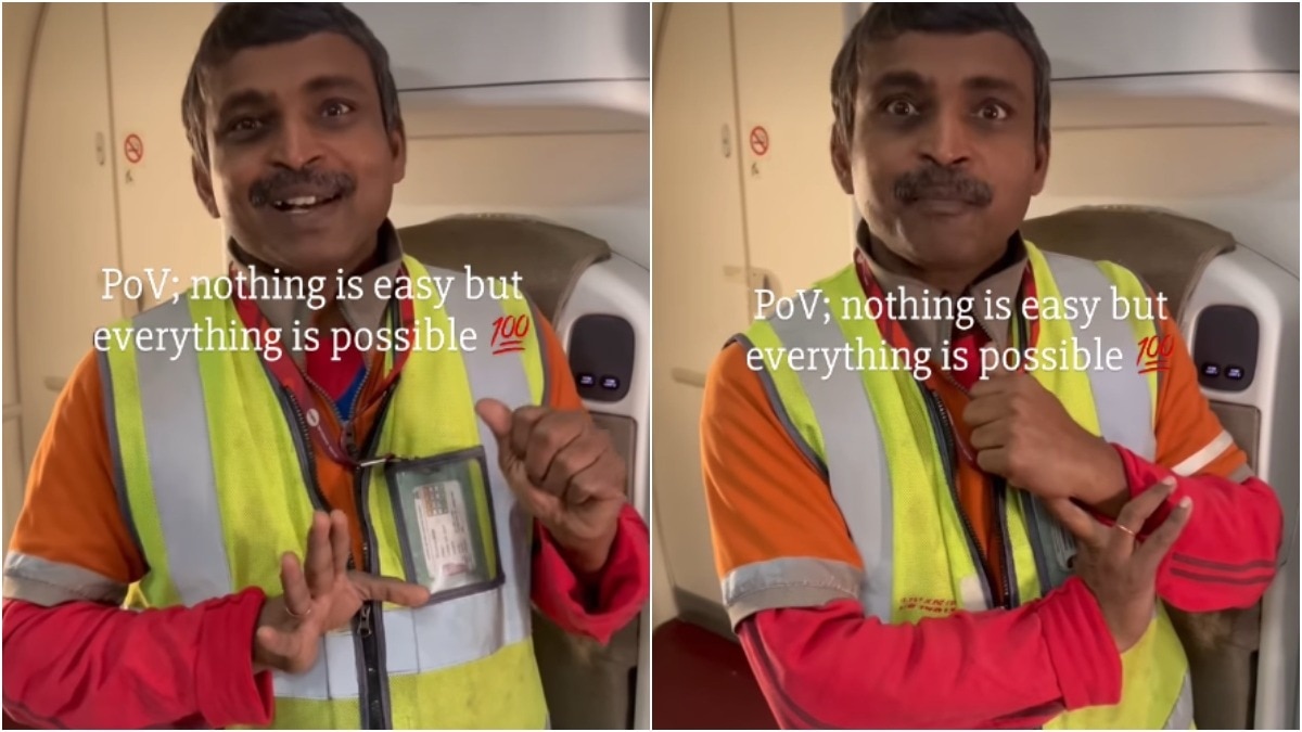 This Air India staffer waited years to live his dream. His story is now viral