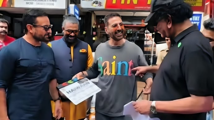 Akshay Kumar and Saif Ali Khan's Haiwaan to release in September 2026. (Photo: Instagram)