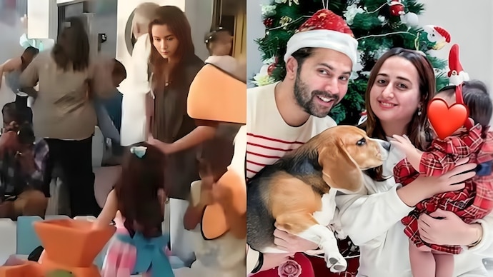 Raha runs to Alia Bhatt in cute moment at Lara Dhawan's birthday party. (Photo: X/Instagram