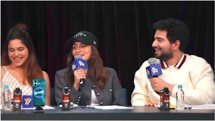 Sharvari and Alia Bhatt on Samay Raina's India's Got Latent 2. Alia Bhatt recalls shooting India's Got Latent 2