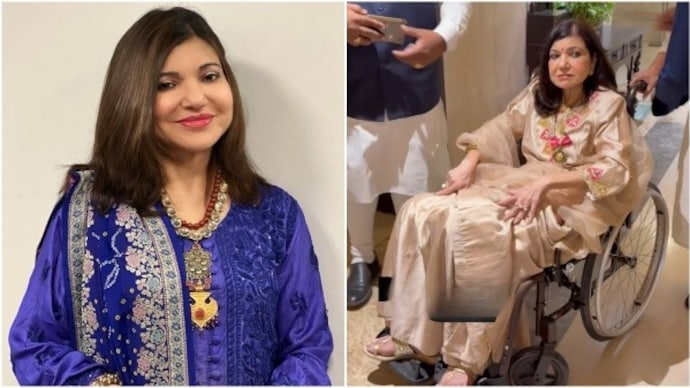 Alka Yagnik clarifies viral wheelchair video after Padma Shri honour. Alka Yagnik