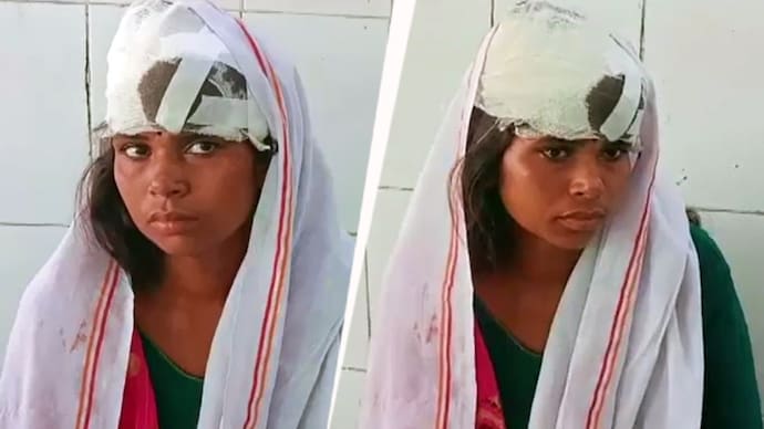 Alwar wife pushed by husband
