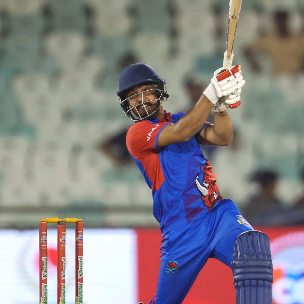 Khare's century drives Raipur Rhinos to commanding CCPL opener win