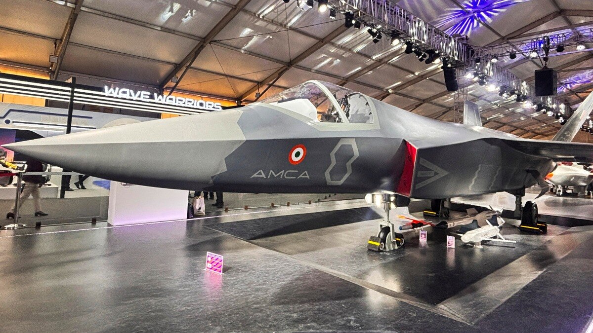 The AMCA's empty cockpit